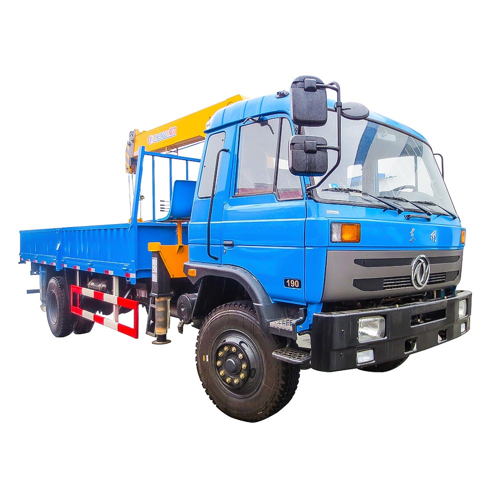 Lori Dongfeng 12 Ton Dengan Kren